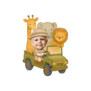 Custom Safari Driver Face Cutout – Original Custom Safari Driver Face Cutout design preview