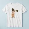Custom Circus Strongman Striped Singlet Face Cutout – T-shirt Custom Circus Strongman Striped Singlet Face Cutout shown on a T-shirt mockup