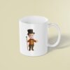 Custom Circus Ringmaster with Cane Face Cutout – Mug Custom Circus Ringmaster with Cane Face Cutout shown on a mug mockup