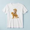 Custom Cheetah Safari Explorer Face Cutout – T-shirt Custom Cheetah Safari Explorer Face Cutout shown on a T-shirt mockup