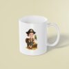 Custom Pirate Seated on a Treasure Chest Face Cutout – Mug Custom Pirate Seated on a Treasure Chest Face Cutout shown on a mug mockup