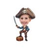 Custom Blue-Coated Pirate with Sword and Chest Face Cutout – Original Custom Blue-Coated Pirate with Sword and Chest Face Cutout design preview