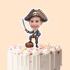 Custom Blue-Coated Pirate with Sword and Chest Face Cutout – Cake Topper Custom Blue-Coated Pirate with Sword and Chest Face Cutout shown on a cake topper mockup