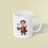 Custom Stage Magician Black Top Hat and Suit Face Cutout – Mug Custom Stage Magician Black Top Hat and Suit Face Cutout shown on a mug mockup