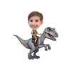 Custom Gray Raptor Explorer Rider Face Cutout – Original Custom Gray Raptor Explorer Rider Face Cutout design preview