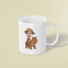 Custom Hippopotamus Safari Friendly Brown Face Cutout – Mug Custom Hippopotamus Safari Friendly Brown Face Cutout shown on a mug mockup