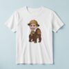 Custom Gorilla Safari Large Brown Gorilla Face Cutout – T-shirt Custom Gorilla Safari Large Brown Gorilla Face Cutout shown on a T-shirt mockup