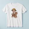 Custom Tiger Safari Rider Holding on Face Cutout – T-shirt Custom Tiger Safari Rider Holding on Face Cutout shown on a T-shirt mockup