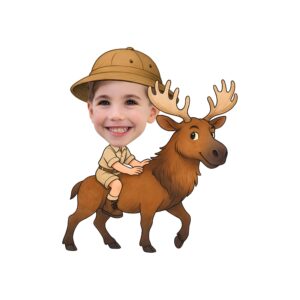 Custom Elk Safari Explorer Face Cutout – Original Custom Elk Safari Explorer Face Cutout design preview