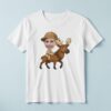 Custom Elk Safari Explorer Face Cutout – T-shirt Custom Elk Safari Explorer Face Cutout shown on a T-shirt mockup