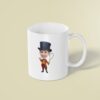 Custom Circus Ringmaster with Looped Whip Face Cutout – Mug Custom Circus Ringmaster with Looped Whip Face Cutout shown on a mug mockup