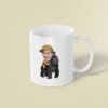Custom Gorilla Safari Large Black-And-Gray Face Cutout – Mug Custom Gorilla Safari Large Black-And-Gray Face Cutout shown on a mug mockup