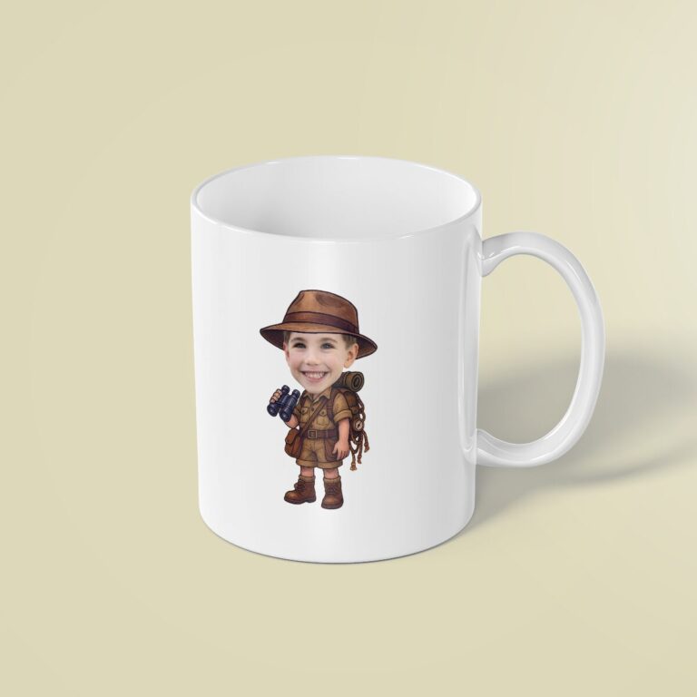 Custom Binoculars Safari Brown Palette Face Cutout – Mug Custom Binoculars Safari Brown Palette Face Cutout shown on a mug mockup