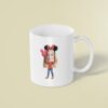 Custom Polka-Dot Bow Birthday Child Holding Face Cutout – Mug Custom Polka-Dot Bow Birthday Child Holding Face Cutout shown on a mug mockup