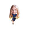 Custom Female American Football Runner Face Cutout – Original Custom Female American Football Runner Face Cutout design preview