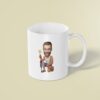 Custom Patriotic Fireworks Celebrant Face Cutout – Mug Custom Patriotic Fireworks Celebrant Face Cutout shown on a mug mockup