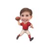 Custom Red-Shirt Football Thrower Face Cutout – Original Custom Red-Shirt Football Thrower Face Cutout design preview