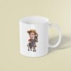 Custom Farmer Riding a Donkey Face Cutout – Mug Custom Farmer Riding a Donkey Face Cutout shown on a mug mockup
