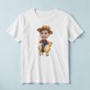 Custom Farmer Riding Orange Check Shirt Face Cutout – T-shirt Custom Farmer Riding Orange Check Shirt Face Cutout shown on a T-shirt mockup