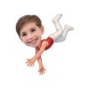 Custom Circus Acrobat in a Handstand Face Cutout – Original Custom Circus Acrobat in a Handstand Face Cutout design preview