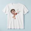 Custom Circus Acrobat in a Handstand Face Cutout – T-shirt Custom Circus Acrobat in a Handstand Face Cutout shown on a T-shirt mockup