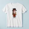 Custom Female Circus Ringmaster Face Cutout – T-shirt Custom Female Circus Ringmaster Face Cutout shown on a T-shirt mockup