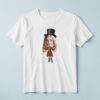 Custom Female Circus Ringmaster Presenting Face Cutout – T-shirt Custom Female Circus Ringmaster Presenting Face Cutout shown on a T-shirt mockup
