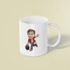 Custom Casual Bowler Carrying a Purple Ball Face Cutout – Mug Custom Casual Bowler Carrying a Purple Ball Face Cutout shown on a mug mockup