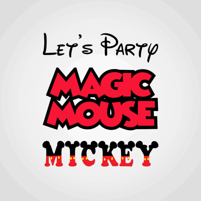 Mickey Mouse Party Text Generator