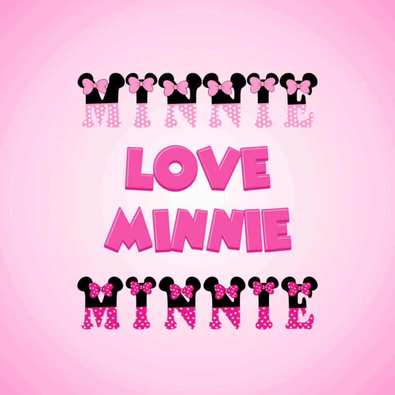 Minnie Mouse Party Text Generator
