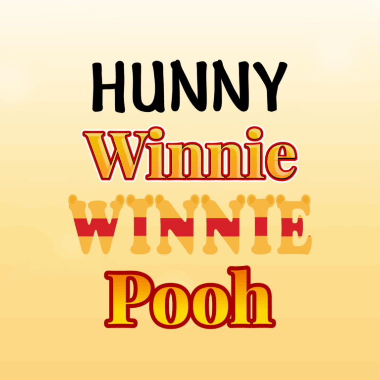 Winnie The Pooh Party Text Generator