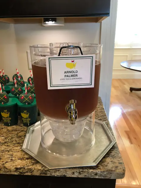 Arnold Palmer Dispenser with Golf Straw Toppers