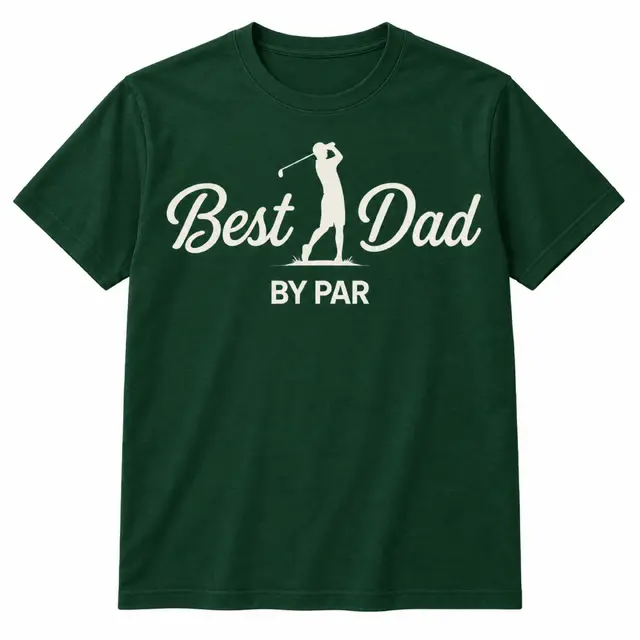 Best Dad by Par Golf SVG and PNG Graphic