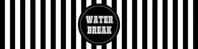 Basketball Referee Water Bottle Label